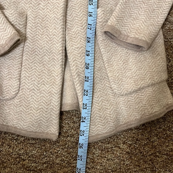 Madewell Herringbone Mattson Sweater Coat Size XXS - Picture 10 of 12